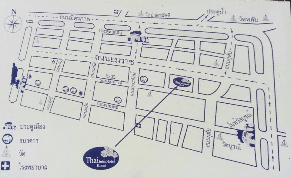 Thai Inter Korat Hotel Nakhonratchasima Zewnętrze zdjęcie
